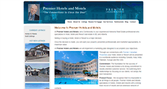 Desktop Screenshot of premierhotelsandmotels.com